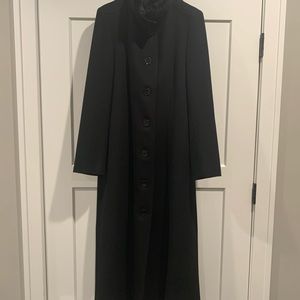 It worry London long coat size 10usa 44 ITA black